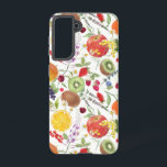 Colourful Watercolor Fruit and Herb Pattern Samsung Galaxy Case<br><div class="desc">Beautiful Fruit and Herb pattern.</div>