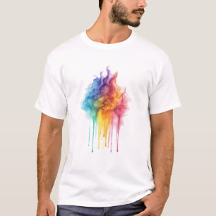 Colourful watercolor Inspired Gift Design T-Shirt