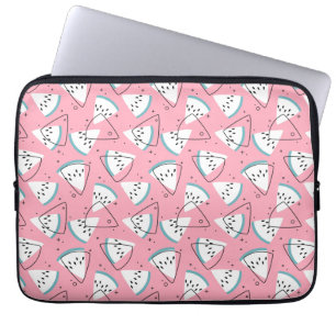 Colourful Watercolor Watermelons Laptop Sleeve