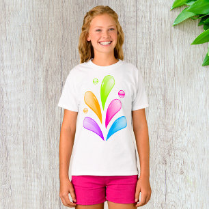 Colourful Waterdrops T-Shirt