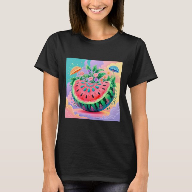 Colourful watermelon T-Shirt (Front)