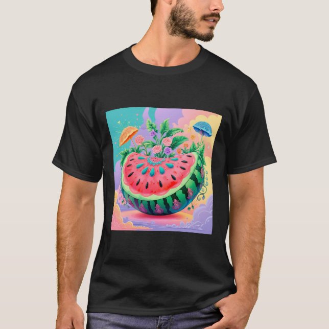 Colourful watermelon T-Shirt (Front)