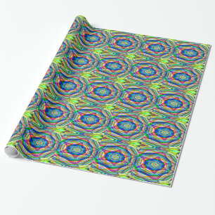Colourful Waves Wrapping Paper