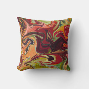 Colourful Wavy pattern Cushion