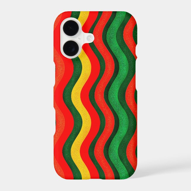Colourful Wavy Pattern  Samsung Galaxy S21+ Case (Back)