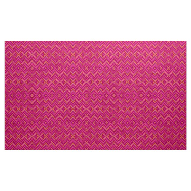 Colourful wavy patterns fabric (Yard)
