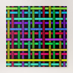 Colourful Weave 1 Jigsaw Puzzle
