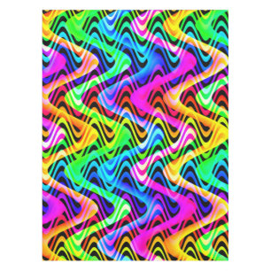 colourful weaves tablecloth