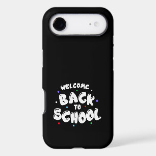 Colourful Welcome Back to School Typography
