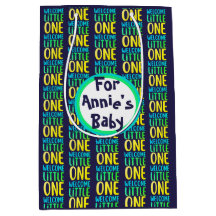 Colourful "Welcome Little One" Baby Shower