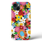 Colourful Whimsical Spring Flowers Garden Girly
