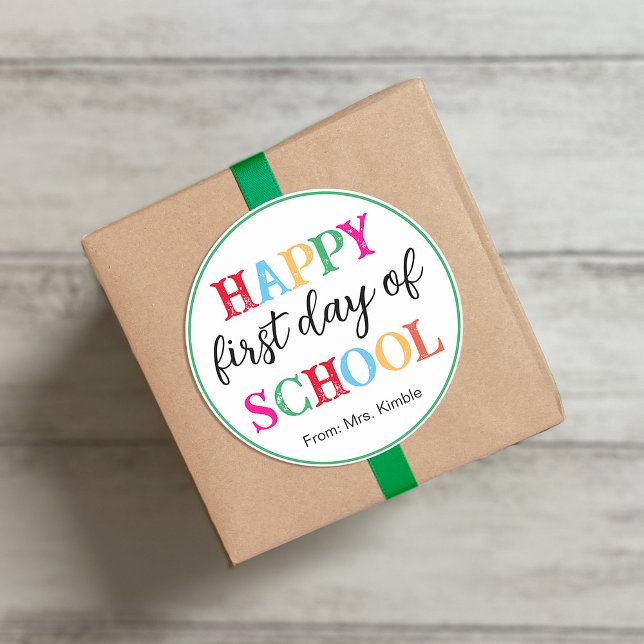 Colourful White Board School Sticker (Creator Uploaded)