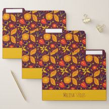 Colourful Wild Brown & Yellow Botanical Pattern