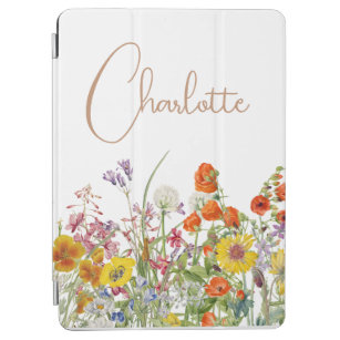 Colourful Wild Flowers Country Botanical Name iPad Air Cover