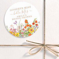 Colourful Wild Flowers Country Floral Goodbye Miss