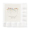 Colourful Wildflower | Beige Wedding Napkins