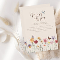 Colourful Wildflower Botanical Plot Twist Wedding