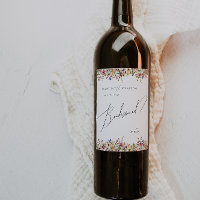 Colourful Wildflower | Bridesmaid Proposal