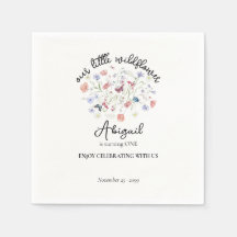 Colourful Wildflower Centerpiece 1st Birthday Part