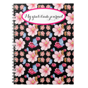 Colourful Wildflower Design Notebook