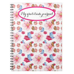 Colourful Wildflower Design Notebook