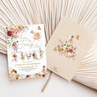 Colourful Wildflower Fairy Princess 2nd Birthday