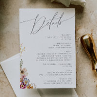 Colourful Wildflower | Garden Details