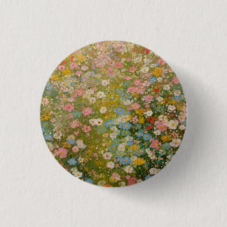 Colourful Wildflower Meadow 2 3 Cm Round Badge