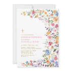 Colourful Wildflower Meadow Girl Christening