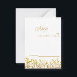 Colourful Wildflower Wedding Advice Card<br><div class="desc">This is Beautiful elegant wildflower Wedding Advice Card. This colourful wildflower wedding advice card is perfect for your simple,  whimsical boho rainbow summer wedding. It is perfect as wedding place cards,  business cards and more. Click on the customise it button to personalise the design.</div>