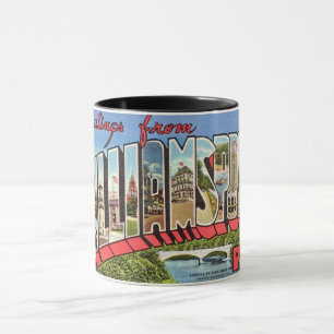 Colourful Williamsport PA Mug