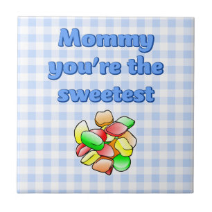 Colourful Wine Gums Ceramic Tile