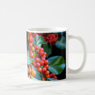 colourful winter gift coffee mug