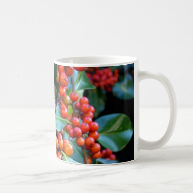 colourful winter gift coffee mug (Right)