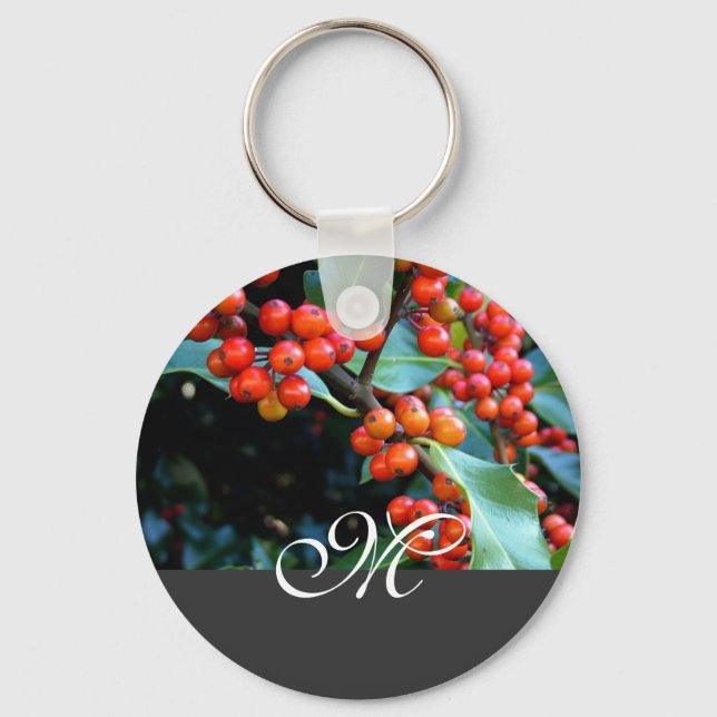 colourful winter gift key ring (Front)