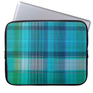 Colourful winter masculine seamless plaid texture. laptop sleeve