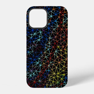colourful wire abstract design iPhone 12 case