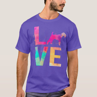 Colourful Wire Fox Terrier Dog Mum Gifts Wire Fox T-Shirt