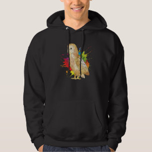 Colourful Wise Bird Owl Forest Animal Owl 1 Hoodie
