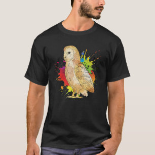 Colourful Wise Bird Owl Forest Animal Owl 1 T-Shirt