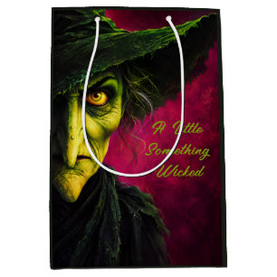Colourful Witch Halloween Favour Bag