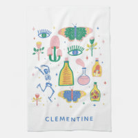 Colourful Witchy Magic Potions Personalised Name 