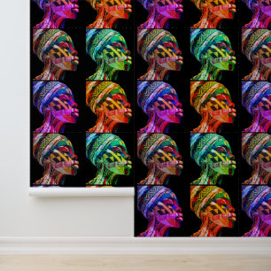 Colourful Women Peel and Stick Wallpaper