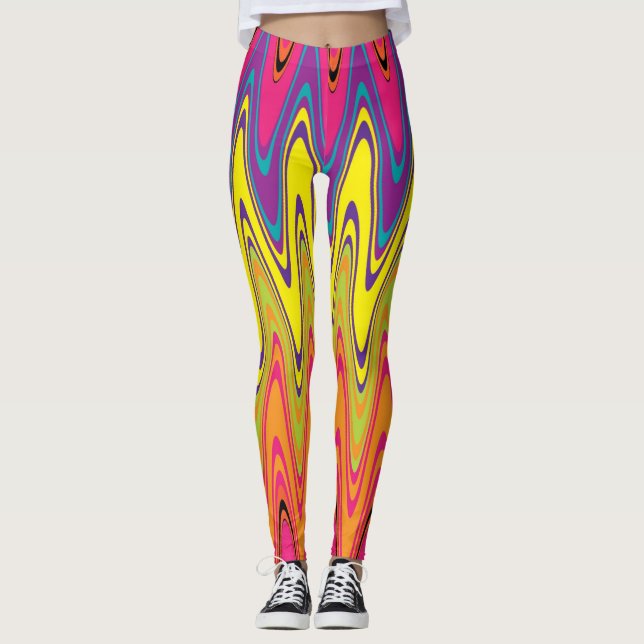 Colourful Women's Leggings (Front)