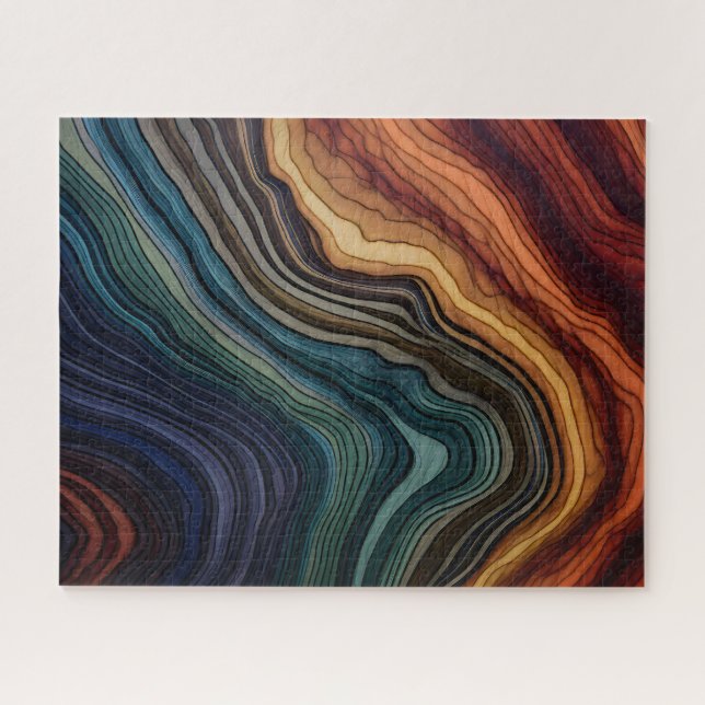 Colourful Wood Puzzle (Horizontal)