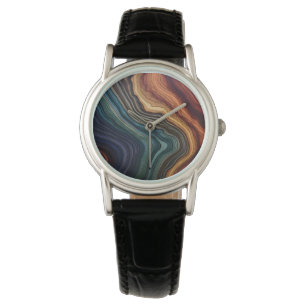 Colourful Wood Watch