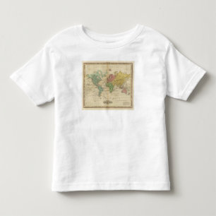 Colourful World Map Toddler T-Shirt