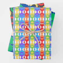 Colourful Wrappers In Patterns