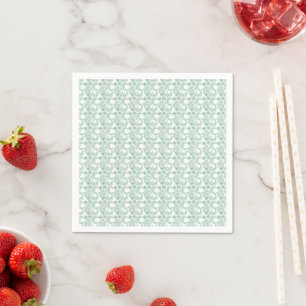 Colourful wrapping paper with a repeating pattern napkin