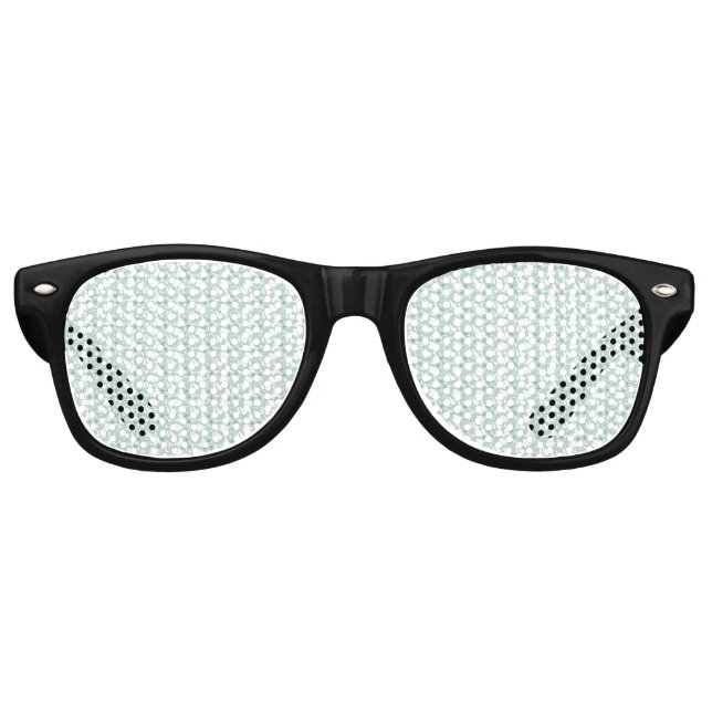 Colourful wrapping paper with a repeating pattern  retro sunglasses (Front)